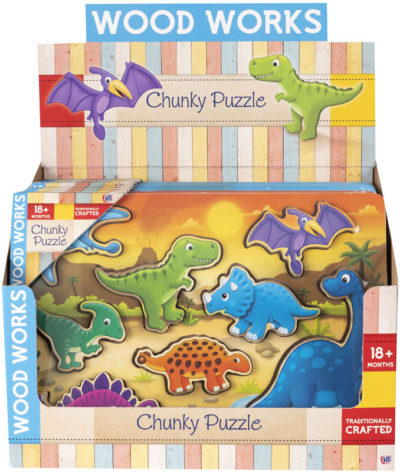 chunky puzzle- dinosaurs - The Little Things