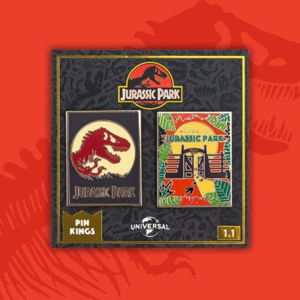 Pin Kings Jurassic Park Enamel Pin Badge Set 11 Rexys Reviews 