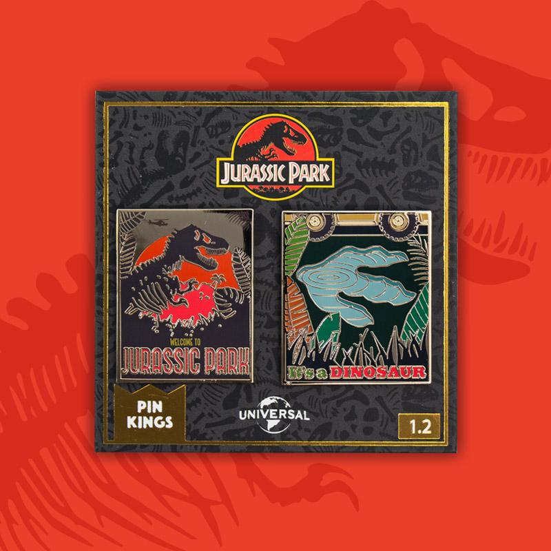 Pin Kings Jurassic Park Enamel Pin Badge Set 12 Rexys Reviews 