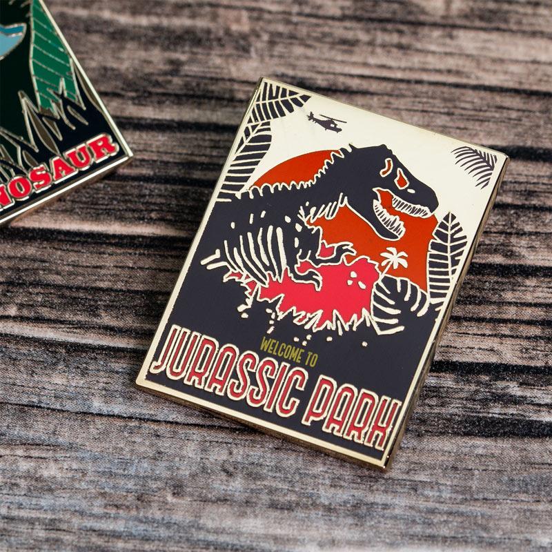 Pin Kings Jurassic Park Enamel Pin Badge Set 12 Rexys Reviews 