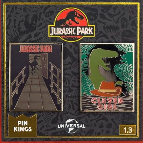 Pin Kings Jurassic Park Enamel Pin Badge Set 13 Rexys Reviews 