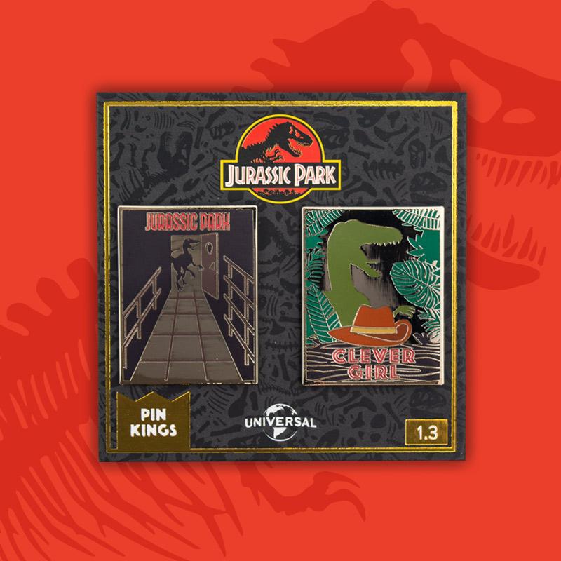 Pin Kings Jurassic Park Enamel Pin Badge Set 13 Rexys Reviews 