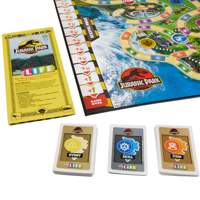 Jurassic Park Edition Game of Life Board Game - Image 5