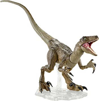 Jurassic World Amber Collection Velociraptor (Brown) - REXYS REVIEWS